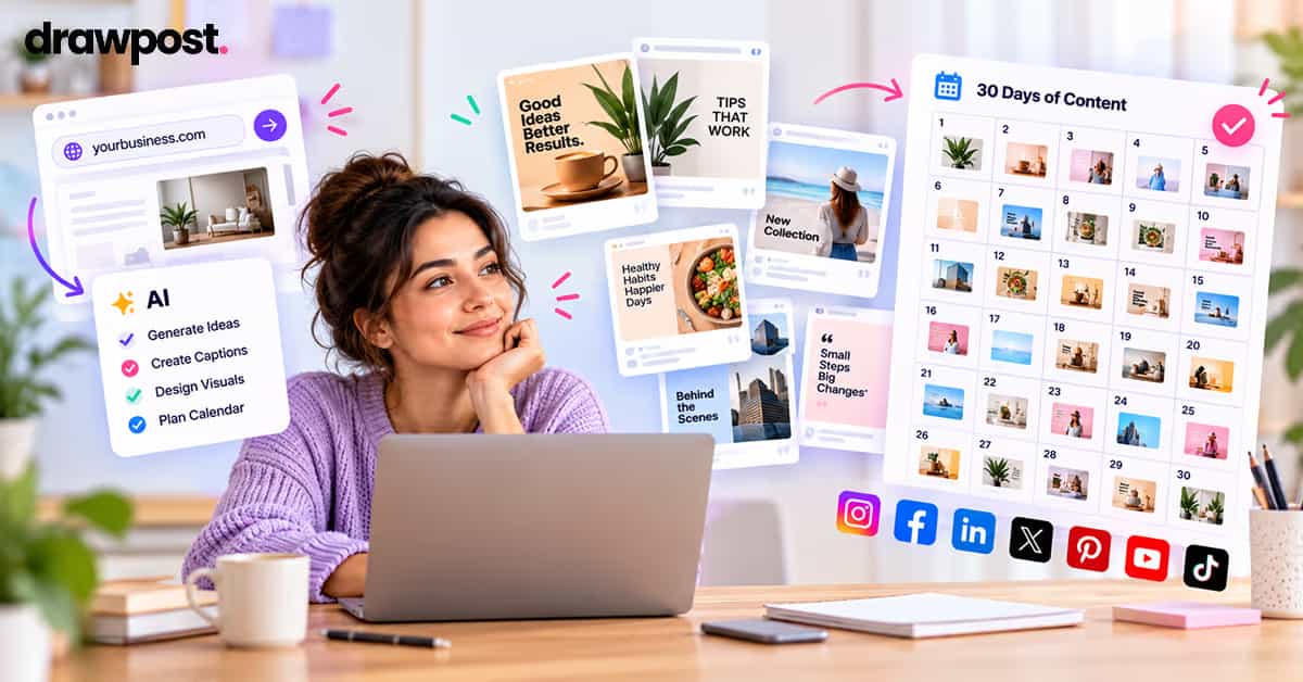 How to Use AI to Plan a Month of Social Media Content